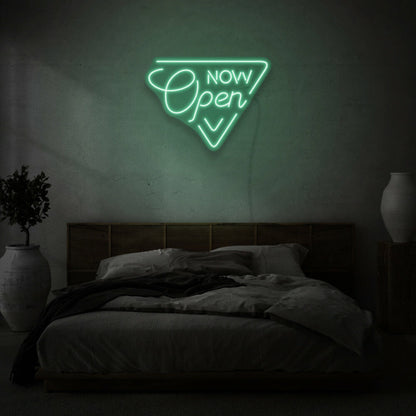 Now Open Lettering Neon Welcoming New Beginnings | Shineneon