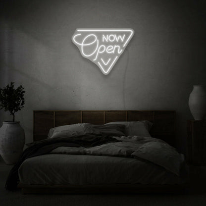 Now Open Lettering Neon Welcoming New Beginnings | Shineneon