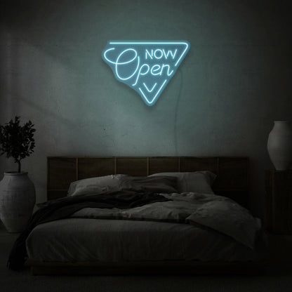 Now Open Lettering Neon Welcoming New Beginnings | Shineneon