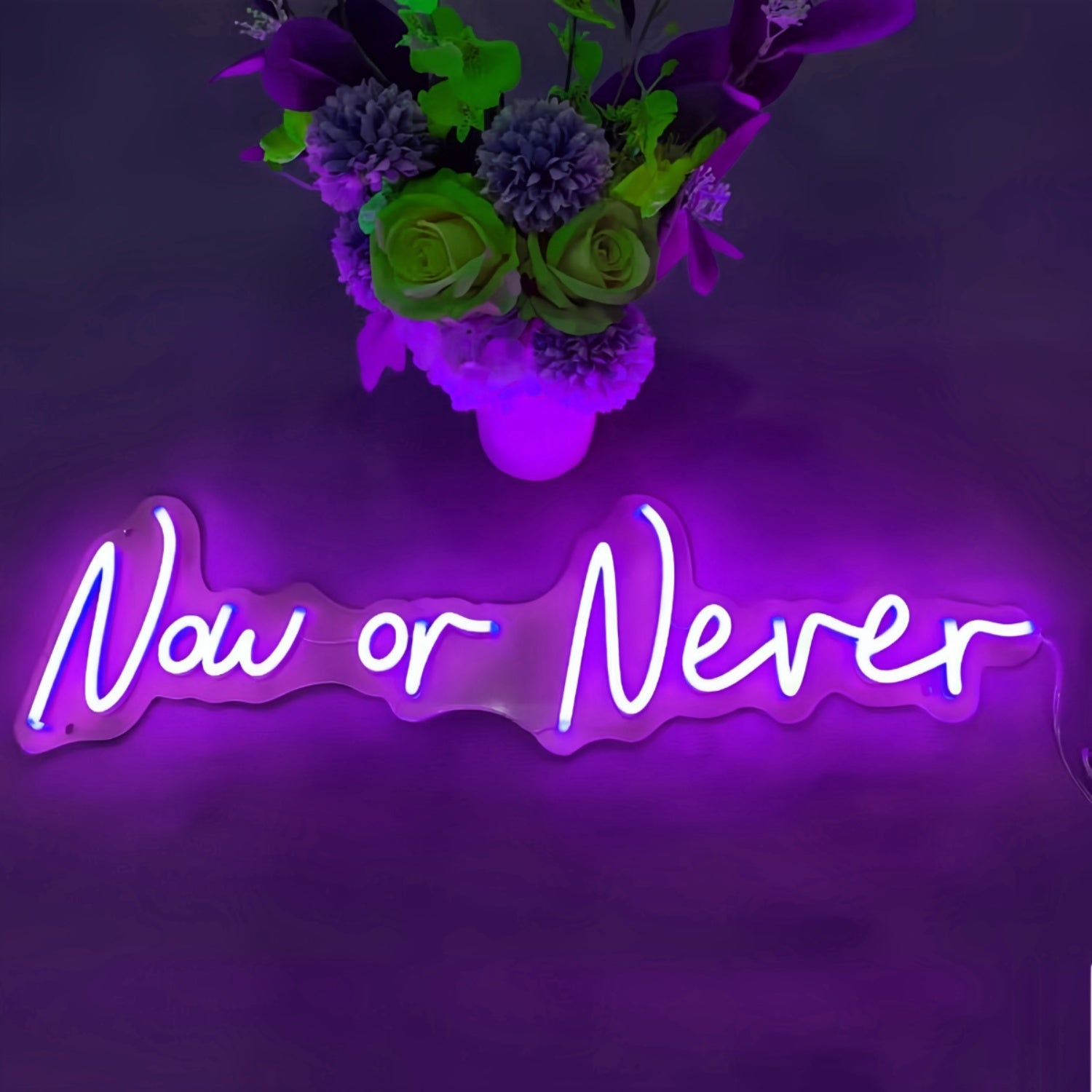 Now Or Never Led Sign | Shineneon