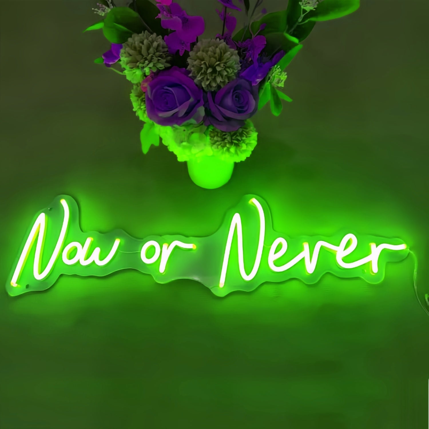 Now Or Never Led Sign | Shineneon