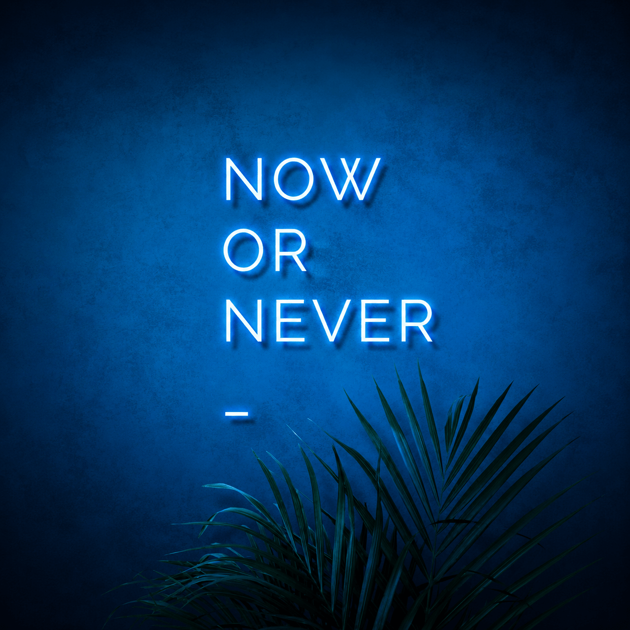 Now Or Never Wall Decor LED Neon Sign - Shineneon