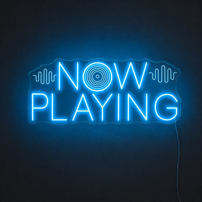 Now Playing Vinyl Neon Sign LED Neon Sign main product image