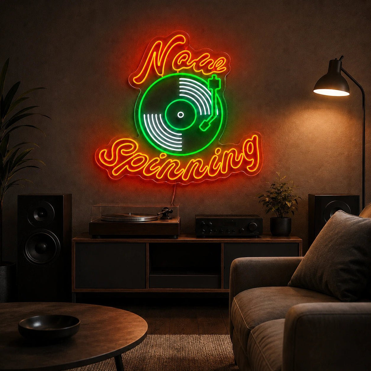Now Spinning Record Player LED Neon Sign - Shineneon