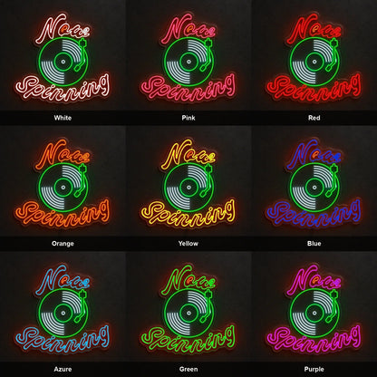 Now Spinning Record Player LED Neon Sign - Shineneon
