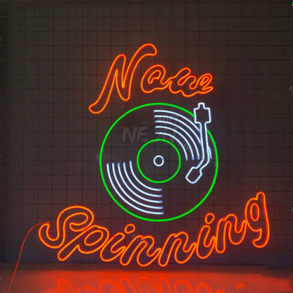 Now Spinning Vinyl Record Led Neon Sign | Shineneon