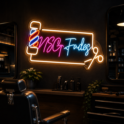 Nsg Fades LED Neon Sign - 02 High-Converting Product Image