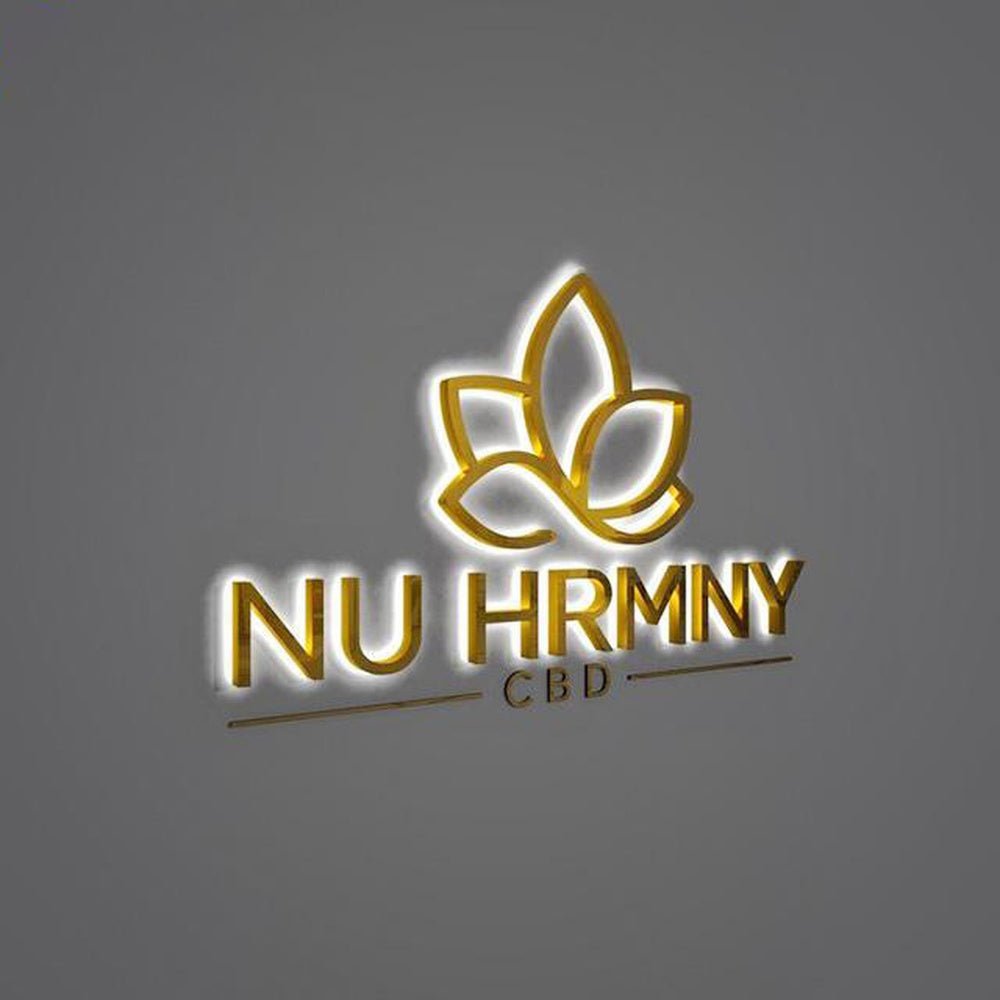 Nu Hrmnycbd 3D Backlit Letters Business Metal Led Sign - Shineneon