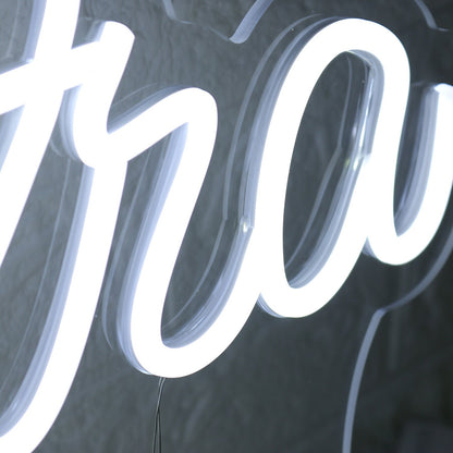 Nuestra Boda White Led Neon Sign - Shineneon