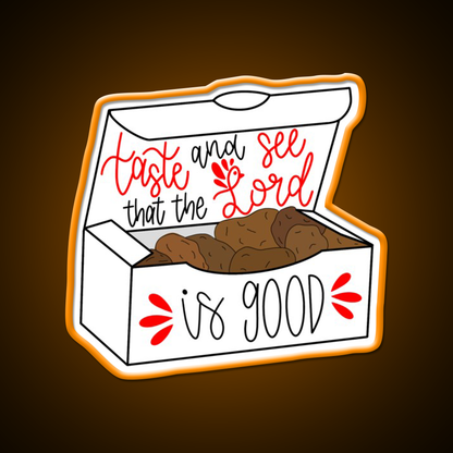 Nuggets Fast Food Led Neon Sign For Burger Place Wall Art Rgb Color