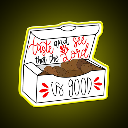 Nuggets Fast Food Led Neon Sign For Burger Place Wall Art Rgb Color