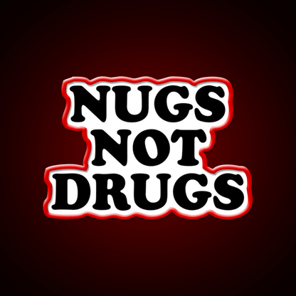 Nugs Not Drugs Fast Food Led Neon Sign For Burger Place Rgb Color - Shineneon