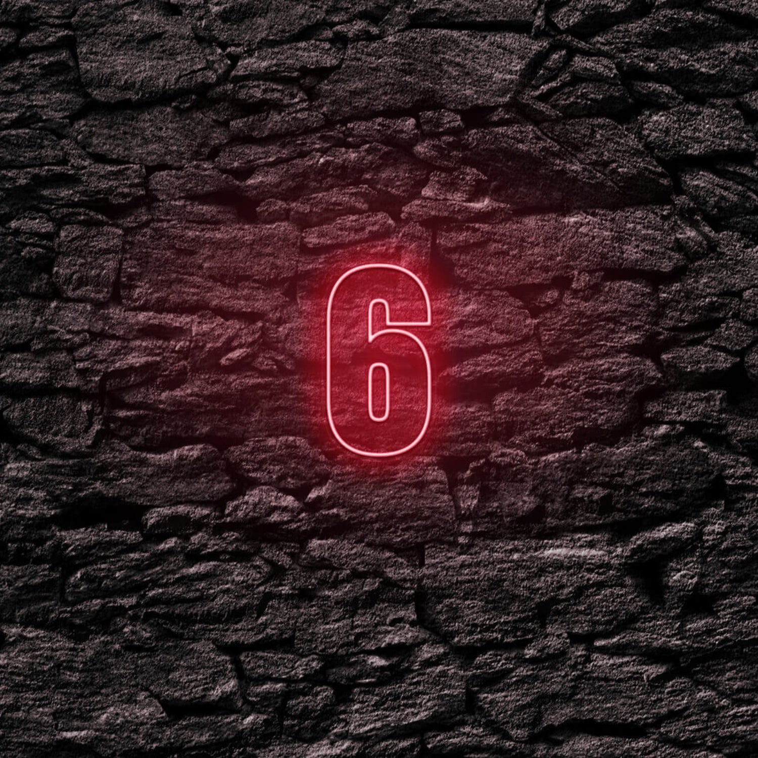 Number Six Led Neon Sign | Shineneon