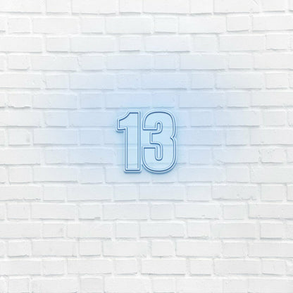 Number Thirteen Led Neon Sign | Shineneon