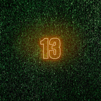 Number Thirteen Led Neon Sign | Shineneon