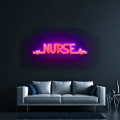 Nurse Artwork Neon Signs For A Bar - Shineneon