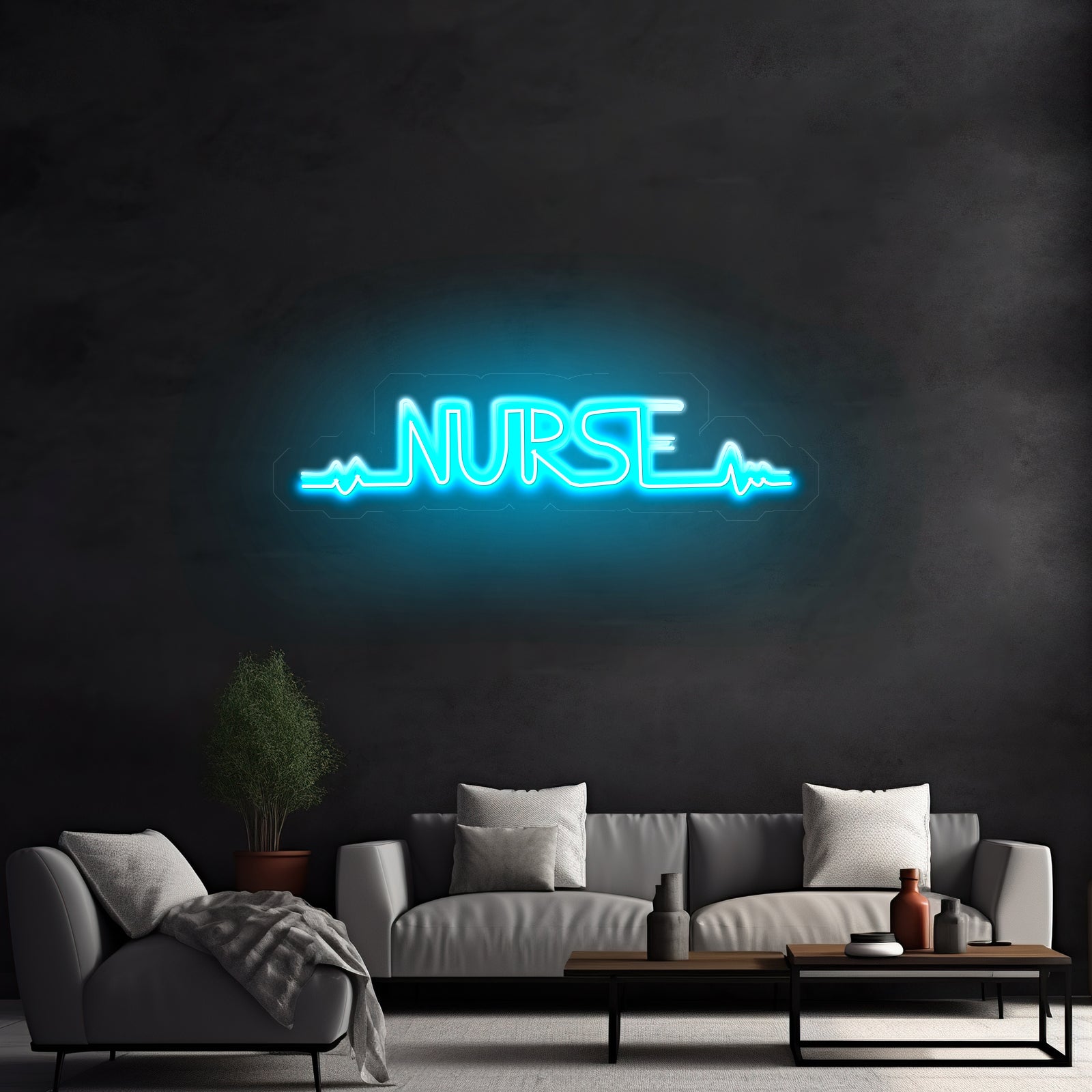 Nurse Artwork Neon Signs For A Bar