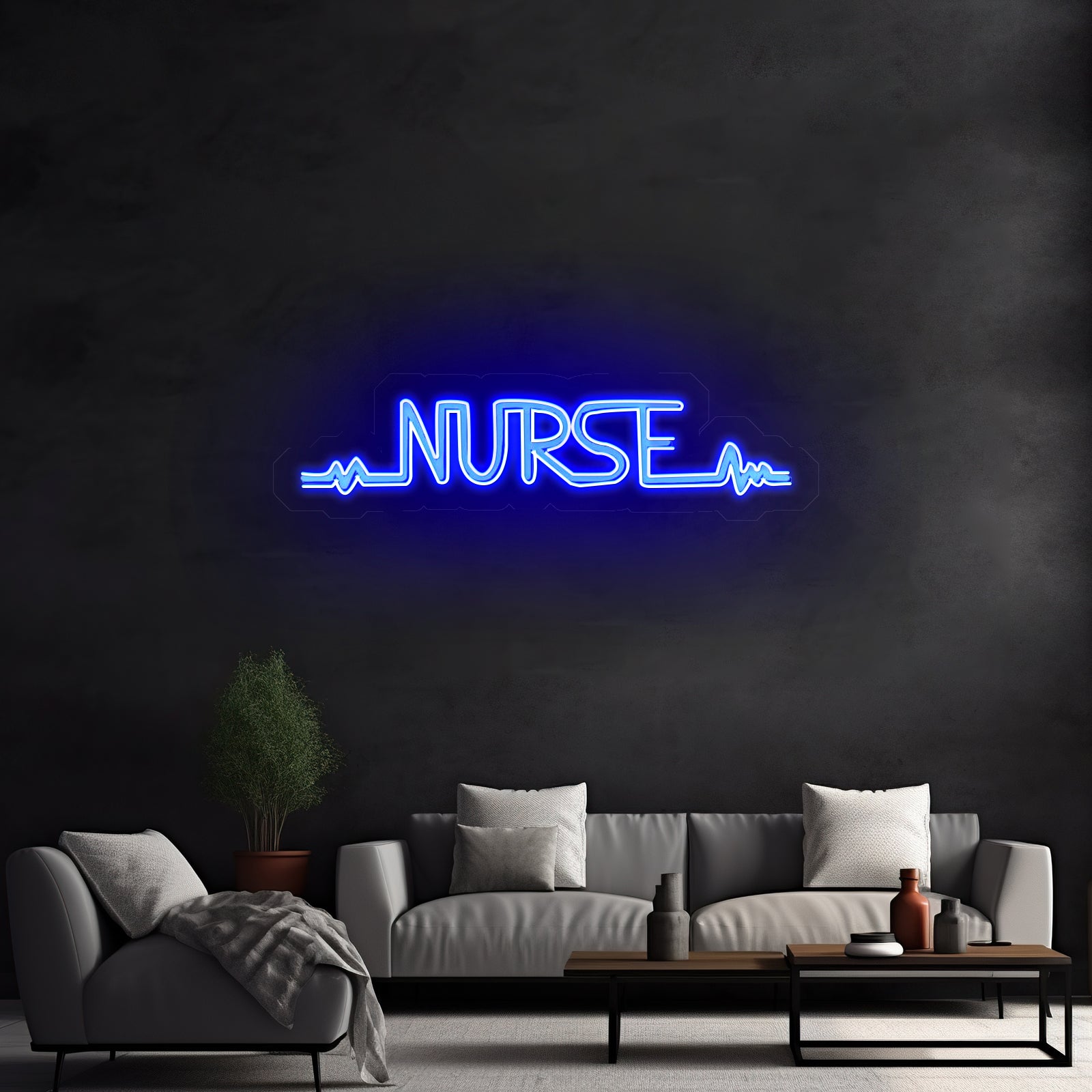 Nurse Artwork Neon Signs For A Bar