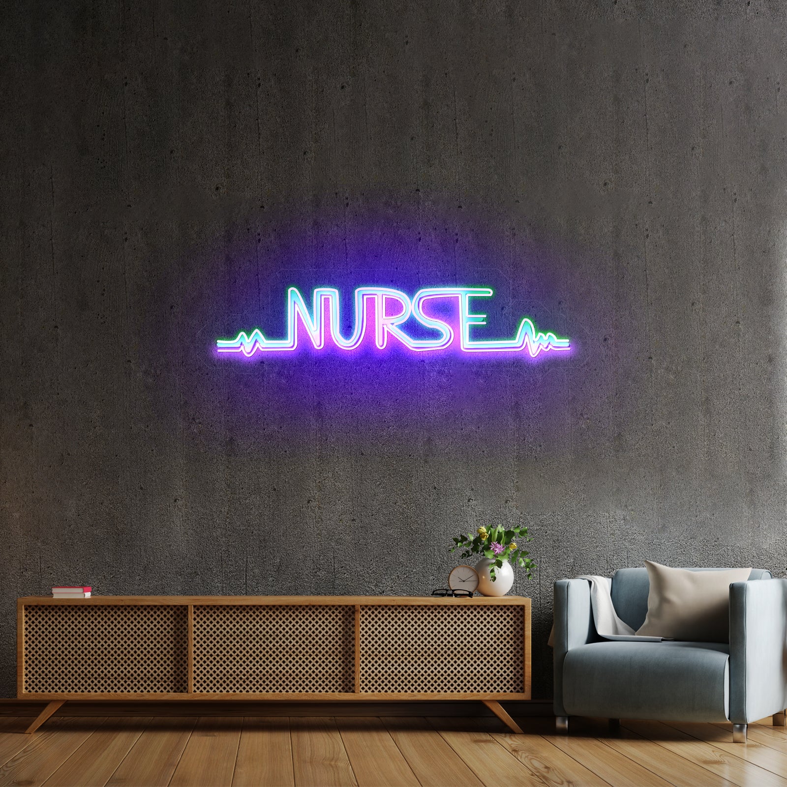 Nurse Artwork Neon Signs For A Bar