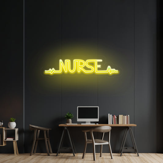 Nurse Artwork Neon Signs For A Bar