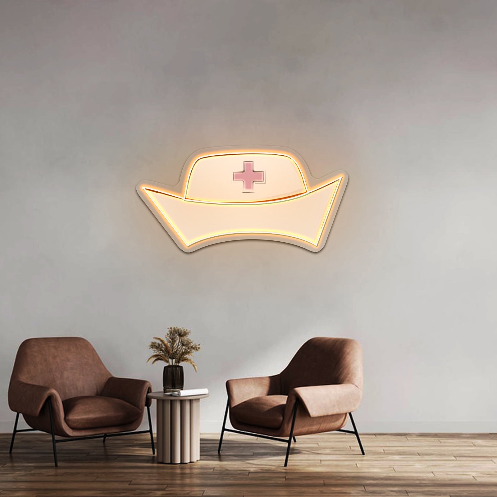 Nurse Cap Artwork Led Signs