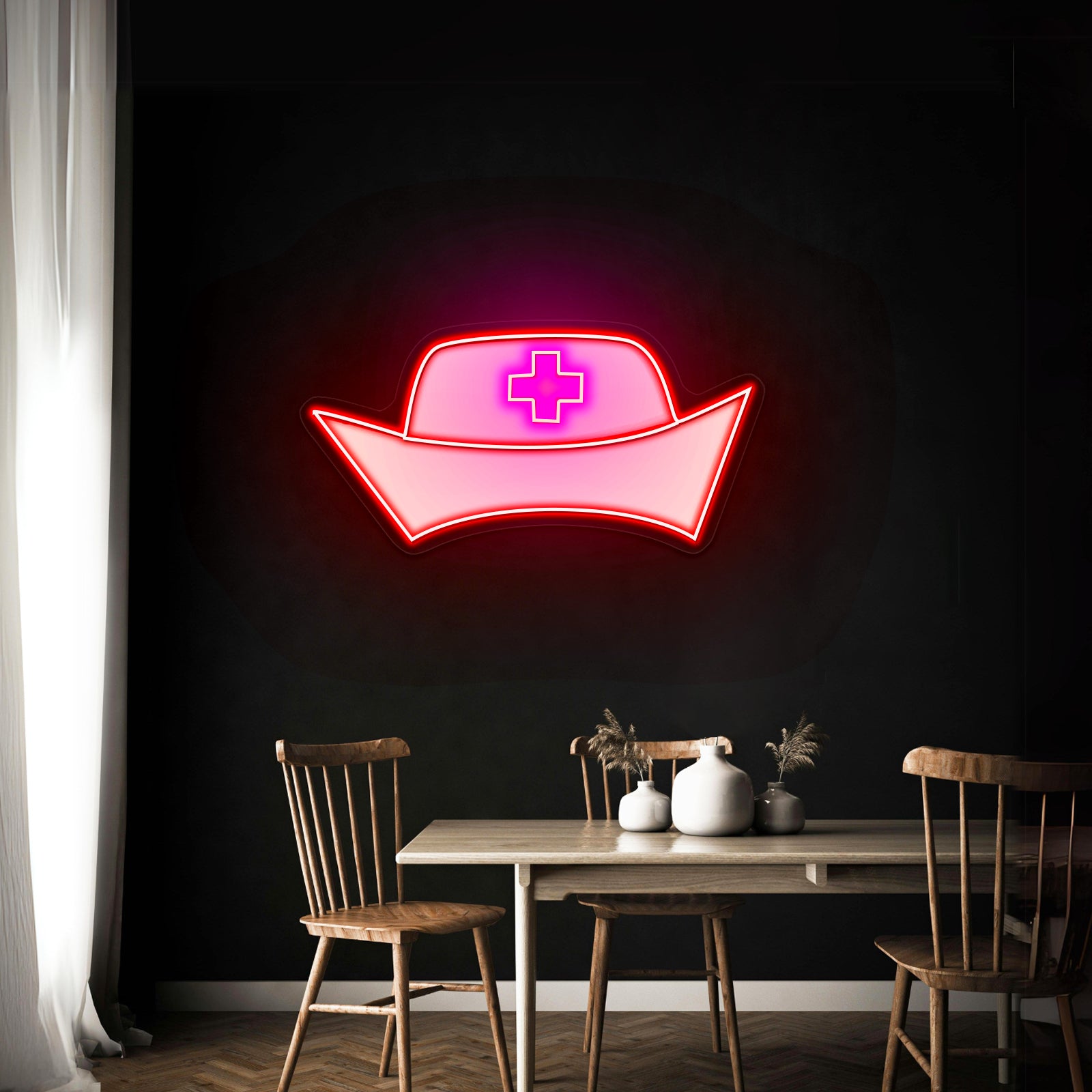 Nurse Cap Artwork Led Signs