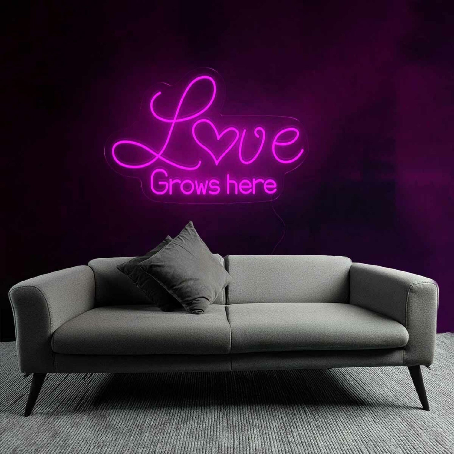 Nurturing Love Grows Here Neon Sign | Shineneon