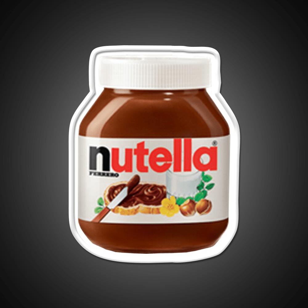 Nutella Snack Food Led Neon Sign Rgb Color - Shineneon