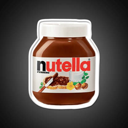 Nutella Snack Food Led Neon Sign Rgb Color - Shineneon