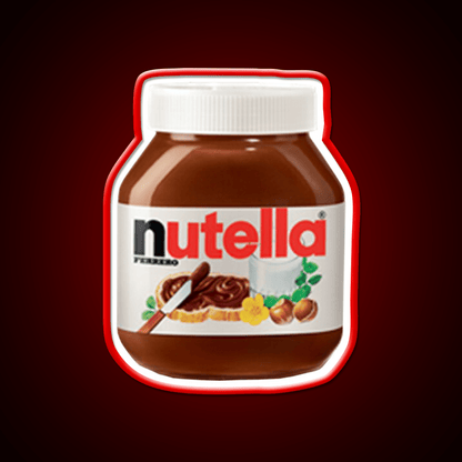 Nutella Snack Food Led Neon Sign Rgb Color - Shineneon