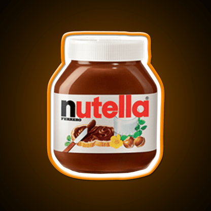 Nutella Snack Food Led Neon Sign Rgb Color - Shineneon