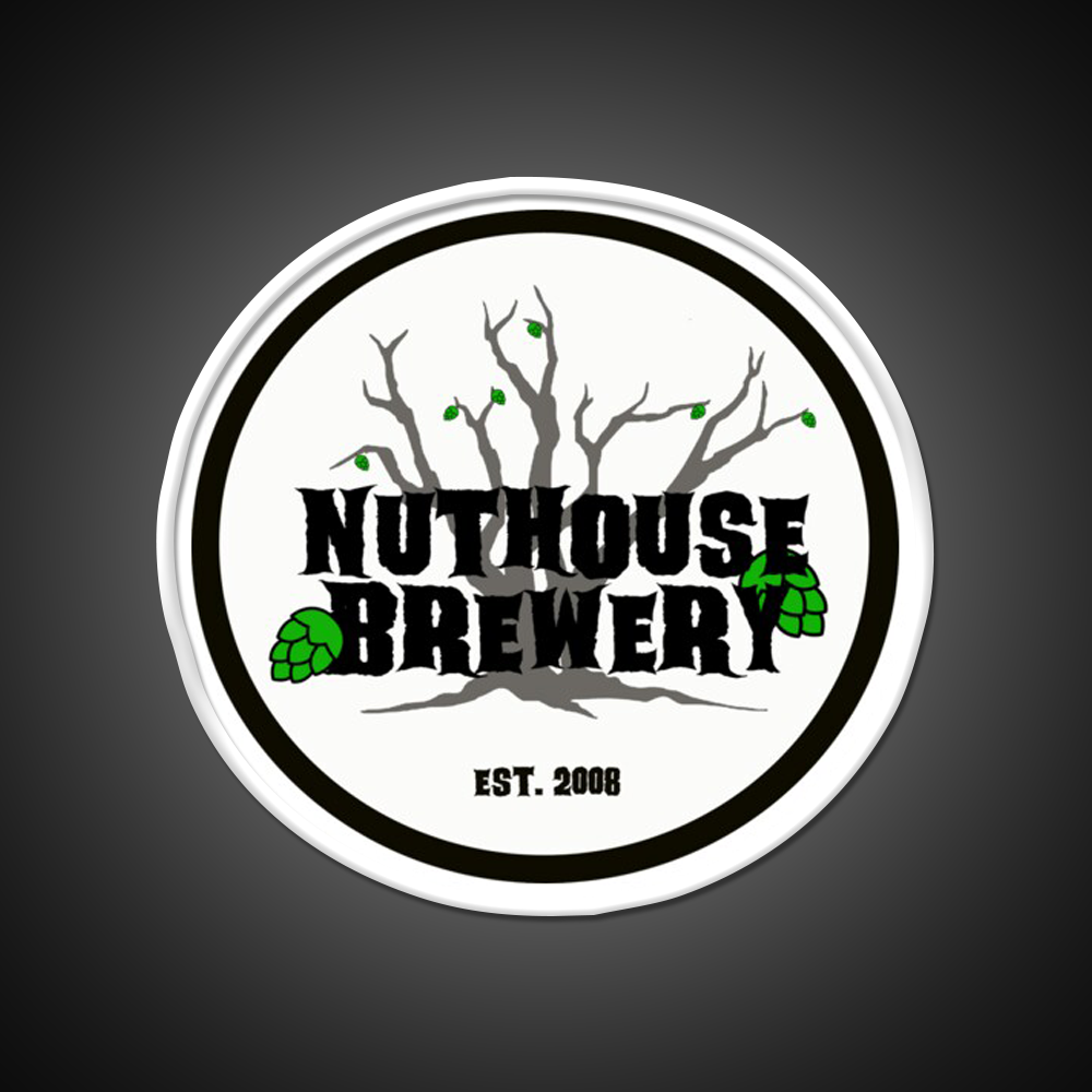 Nuthouse Brewery Logo Beer Bar Decor Led Neon Sign Rgb Color - LED neon sign view 11
