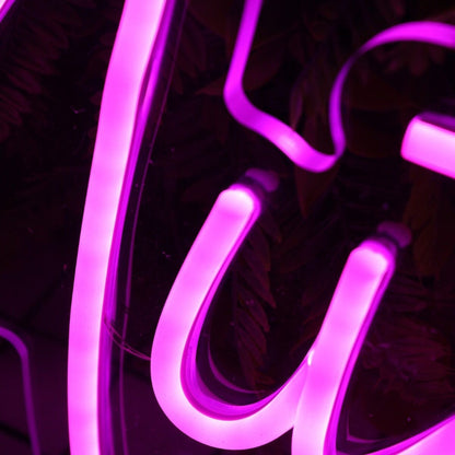 Nutrition 104 Purple Led Neon Sign - Shineneon