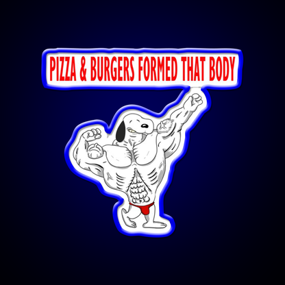 Nutrition Is Everything Gym Fitness Led Neon Sign Rgb Color