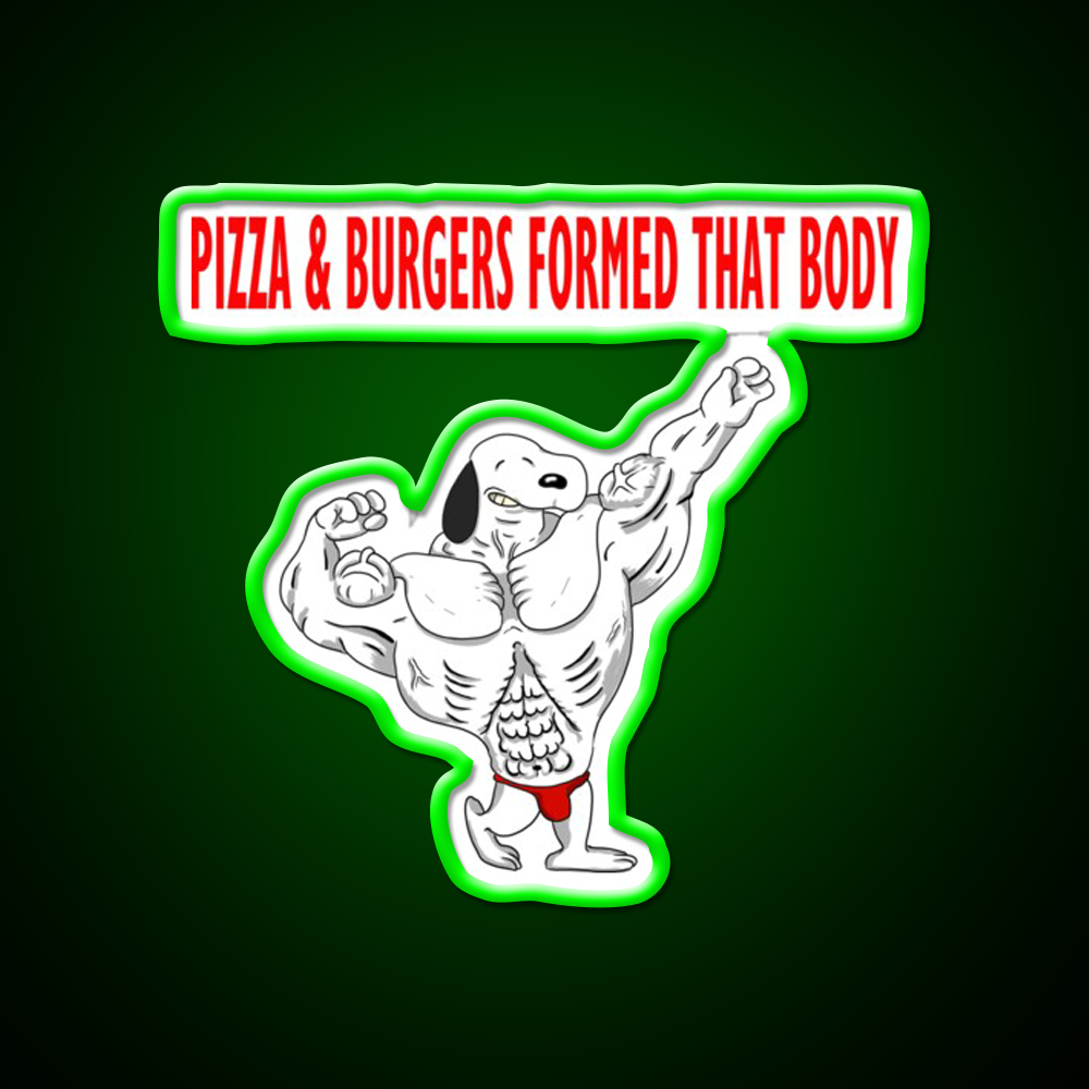 Nutrition Is Everything Gym Fitness Led Neon Sign Rgb Color