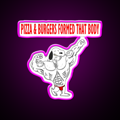 Nutrition Is Everything Gym Fitness Led Neon Sign Rgb Color