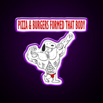 Nutrition Is Everything Gym Fitness Led Neon Sign Rgb Color