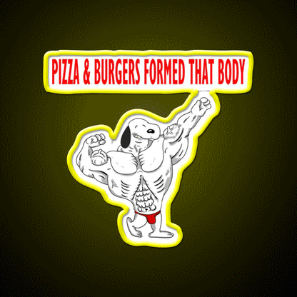 Nutrition Is Everything Gym Fitness Led Neon Sign Rgb Color