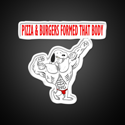 Nutrition Is Everything Gym Fitness Led Neon Sign Rgb Color