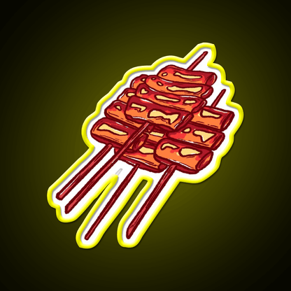 Nyamka Fast Food Led Neon Sign For Burger Place Rgb Color - Shineneon