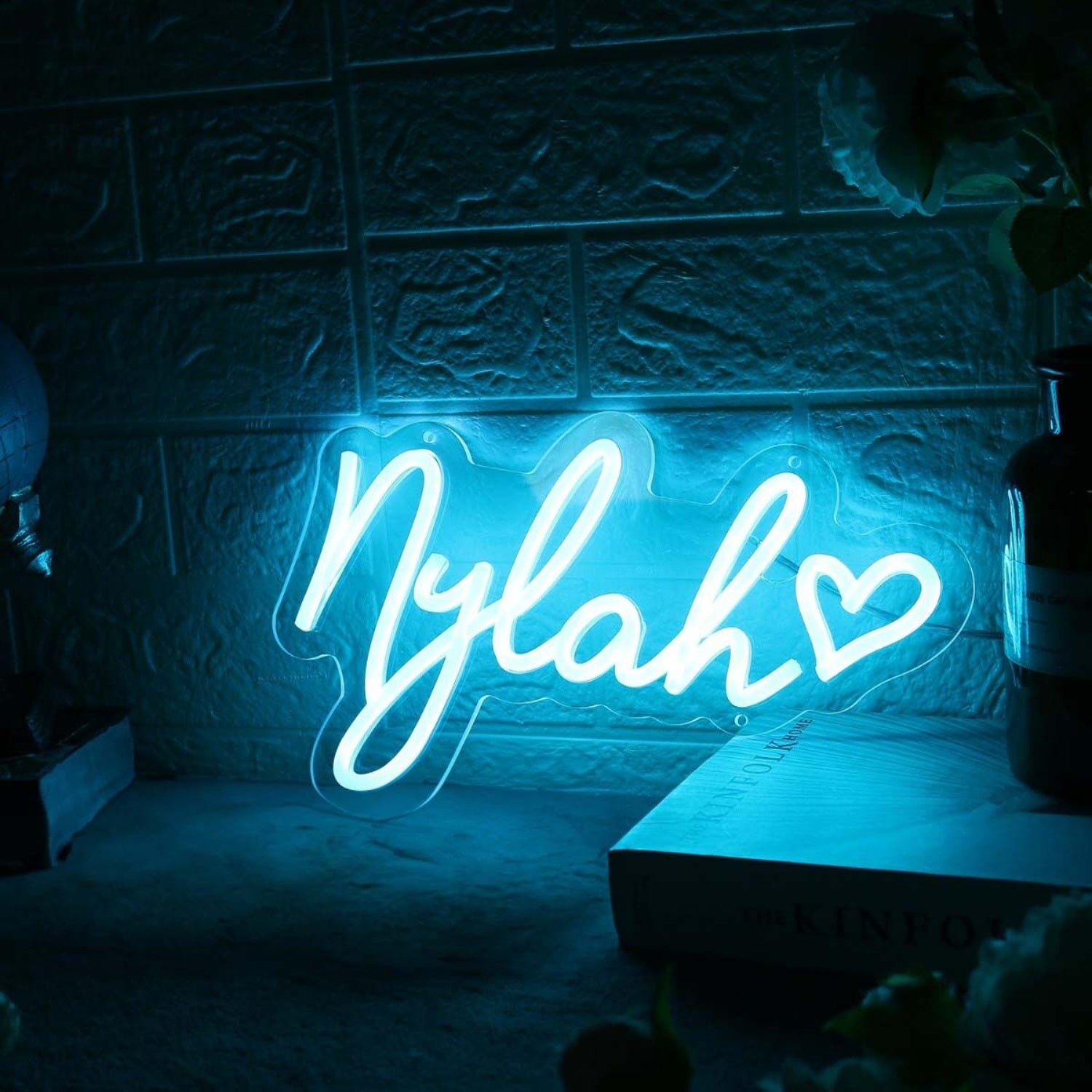 Nylah Blue Led Neon Sign - Shineneon