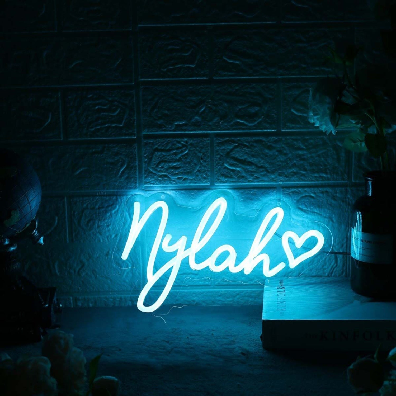 Nylah Blue Led Neon Sign - Shineneon