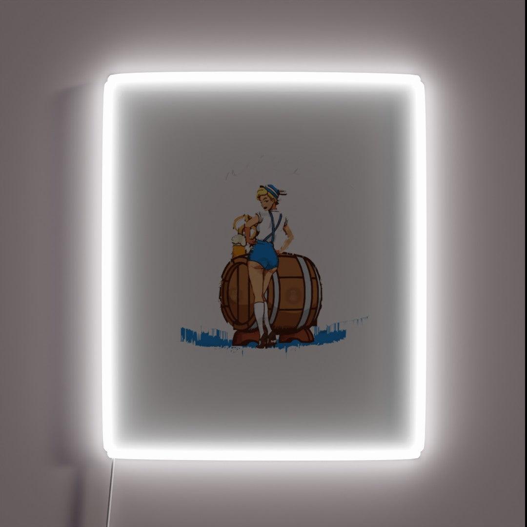 O Zopft Is Oktoberfest Beer German Octoberfest Rgb Led Neon Sign - Shineneon