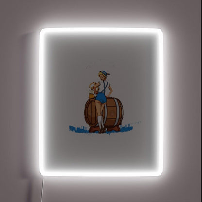 O Zopft Is Oktoberfest Beer German Octoberfest Rgb Led Neon Sign - Shineneon