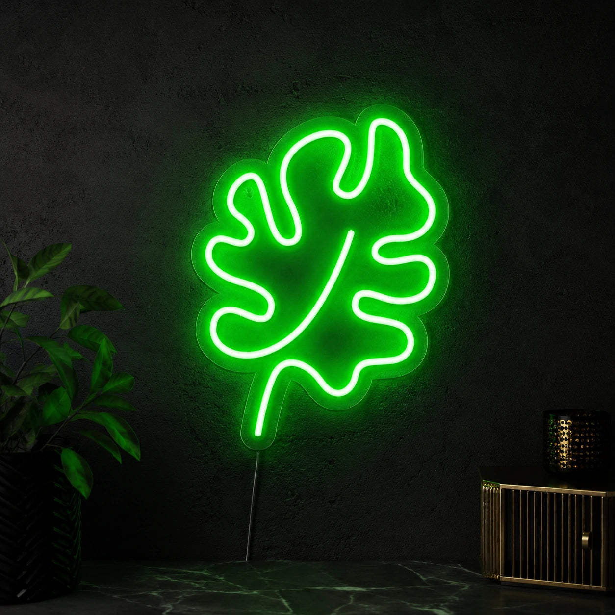 Oak Leaf Neon Sign LED Neon Sign high-converting product image