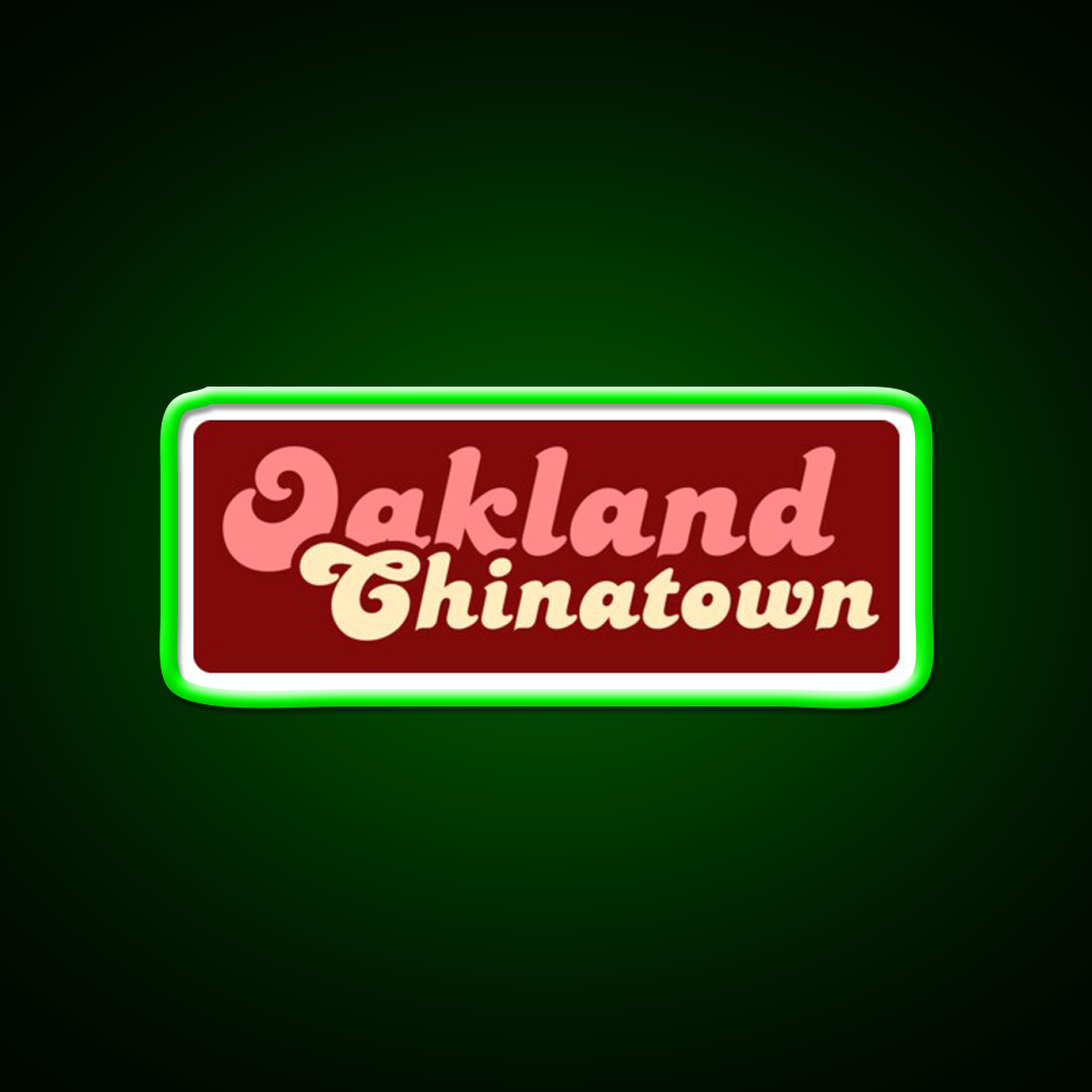 Oakland Chinatown Asian Cultural Led Neon Sign Rgb Color - LED neon sign view 8