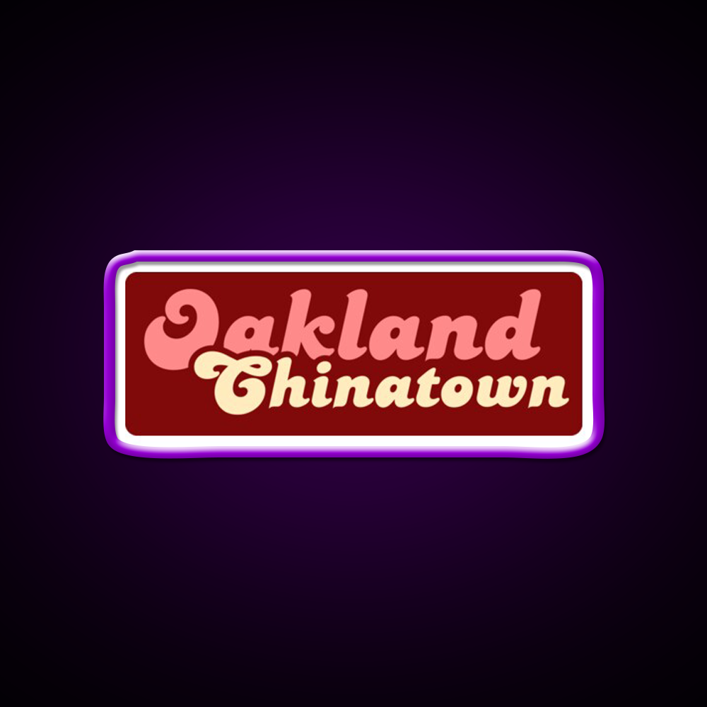 Oakland Chinatown Asian Cultural Led Neon Sign Rgb Color - LED neon sign view 9
