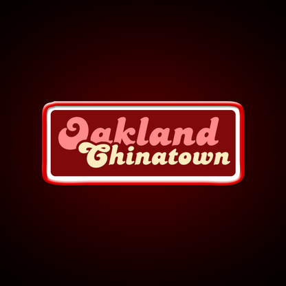 Oakland Chinatown Asian Cultural Led Neon Sign Rgb Color - LED neon sign view 10