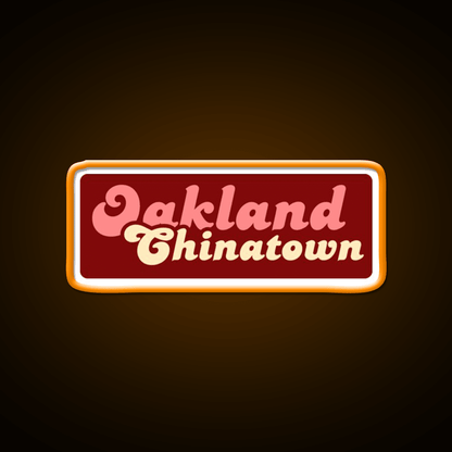 Oakland Chinatown Asian Cultural Led Neon Sign Rgb Color - Shineneon