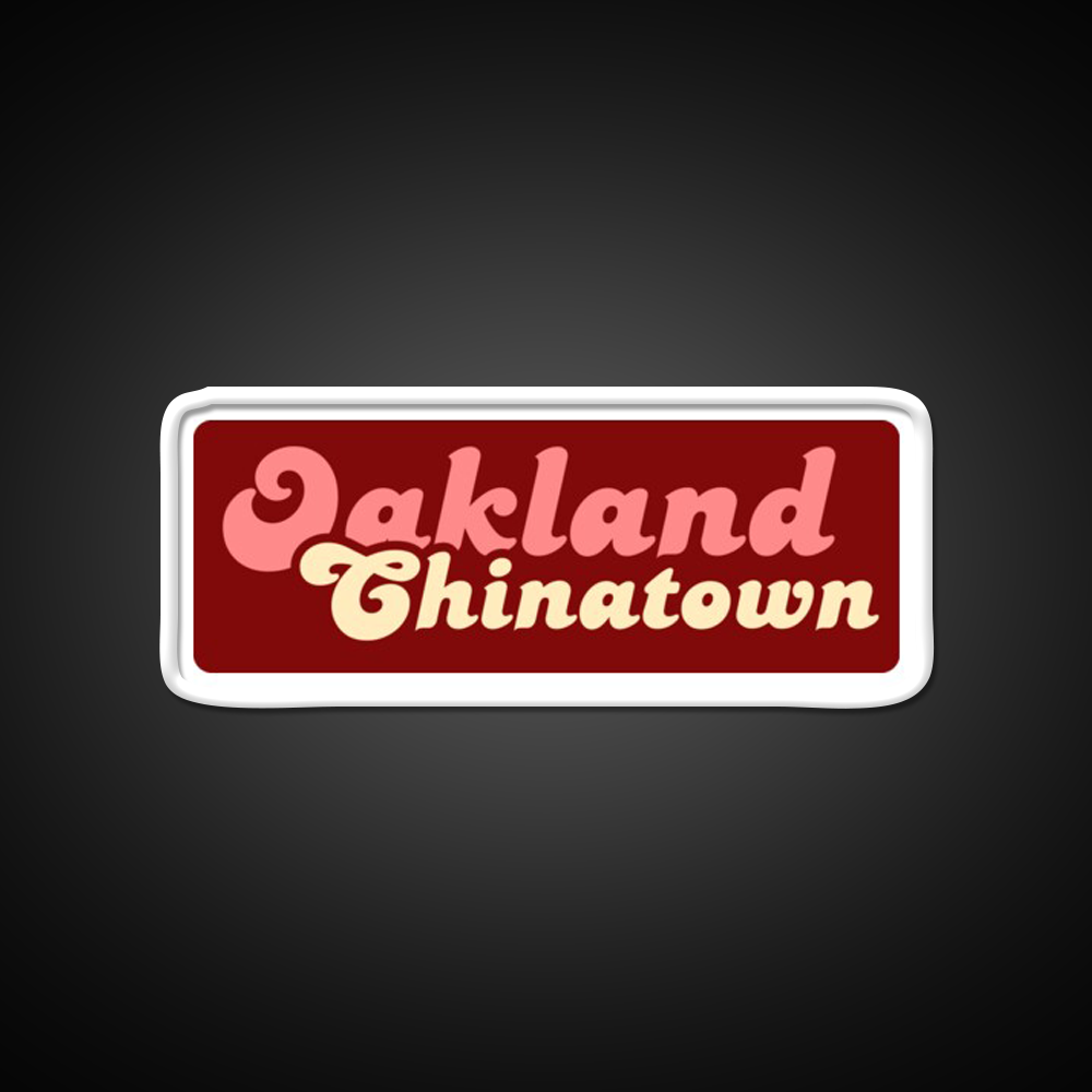 Oakland Chinatown Asian Cultural Led Neon Sign Rgb Color - LED neon sign view 11